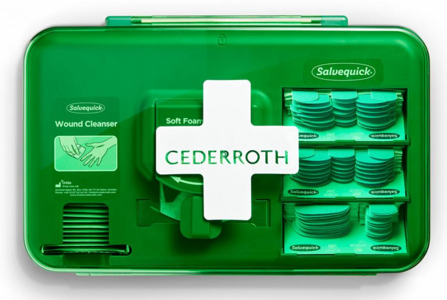 Cederroth Wound Care Dispenser - Blå