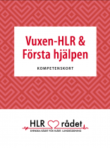 Vuxen-HLR kompetenskort