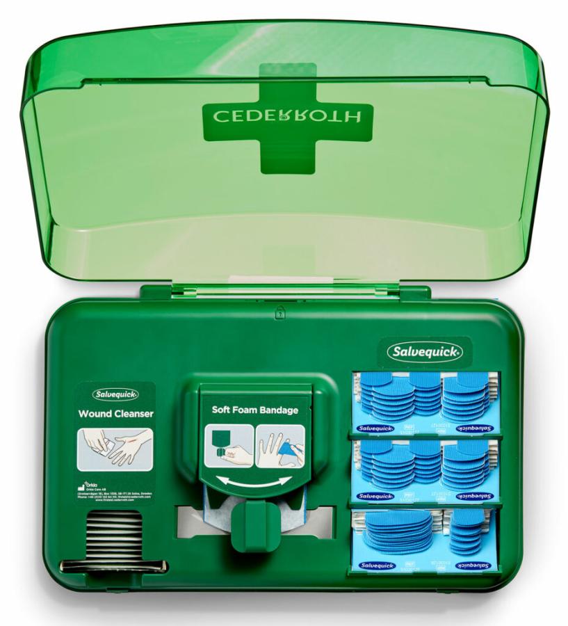 Cederroth Wound Care Dispenser - Blå