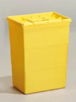 Riskavfallsbox 50l med enkelt lock San Sac