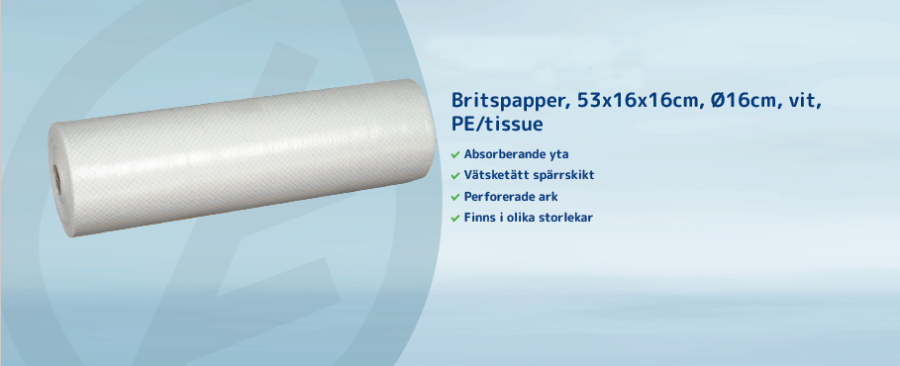 Britspapper med tätskikt