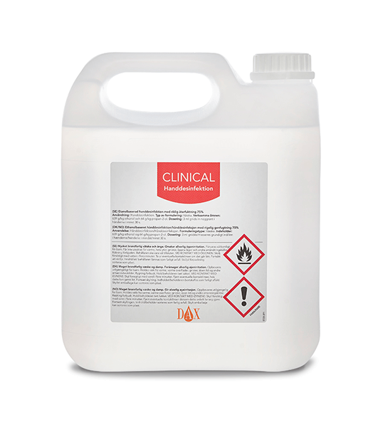 Handsprit DAX Clinical 4 liter