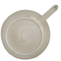 Bäcken plast med lock autoklaverbar