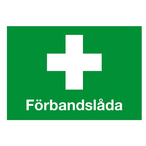 Skylt Frbandslda