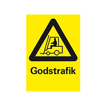 Skylt Godstrafik