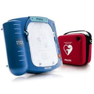 Hjärtstartare HS1 från Philips med slim väska
