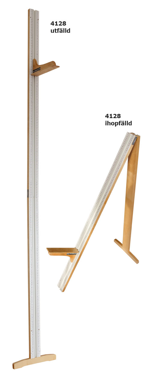 Personmått mobilt och hopfällbart