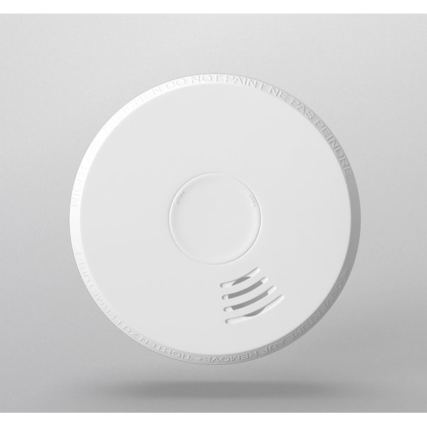 Sammankopplingsbar optisk Minibrandvarnare med 10 års batteri