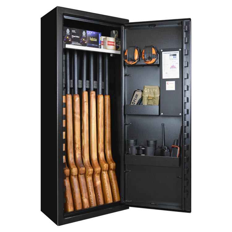 SP8 mini Svart vapenskåp