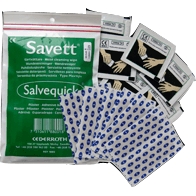 Salvequick sårtvätt & plåsterkit