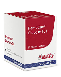 HemoCue Glucose 201 mikrokuvetter