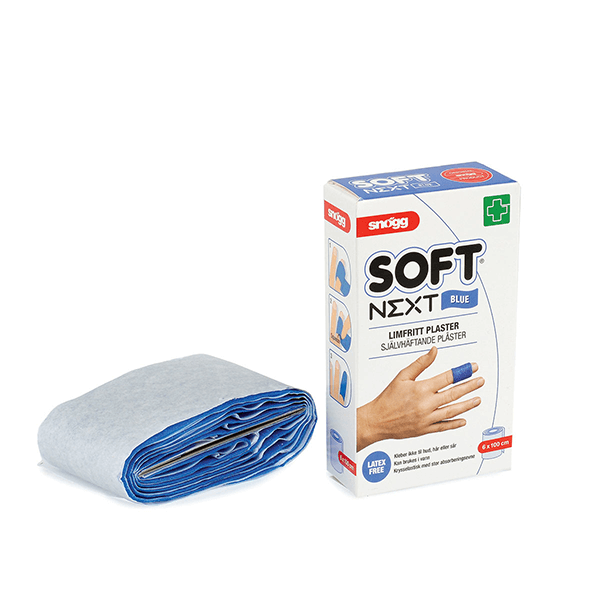 Snögg Soft1 Blå 6cm*1m