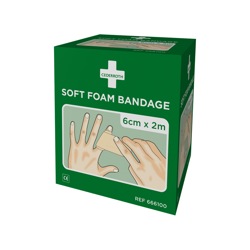 2-pack Cederroth soft foam 6cm*2m