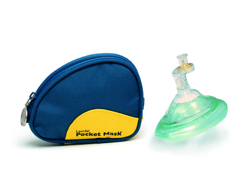 Laerdal Pocketmask i bl mjukvska 