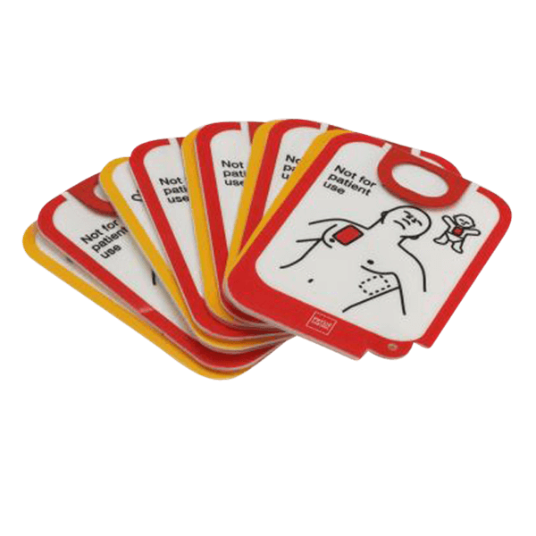 Träningselektroder Lifepak CR2, 5-pack