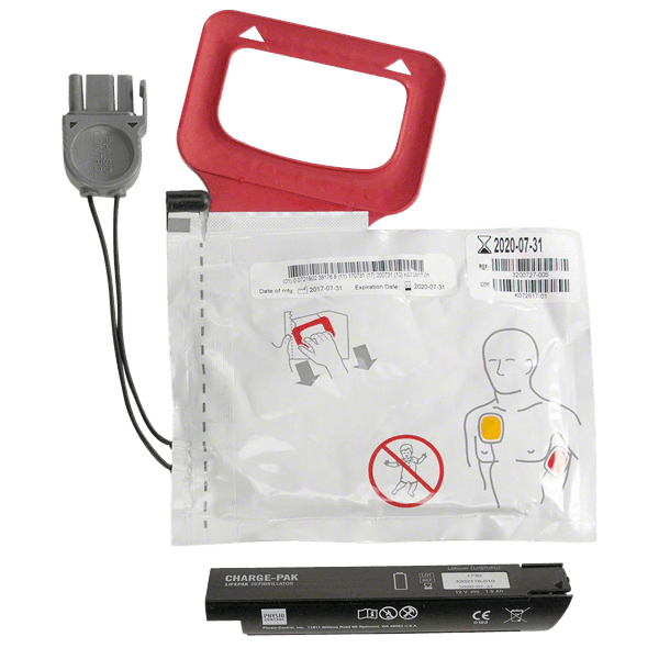 Laddpaket Lifepak CR plus 1 par