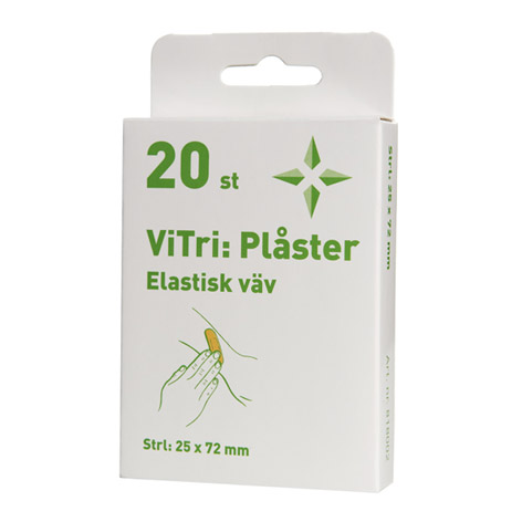 Plåster av elastisk väv